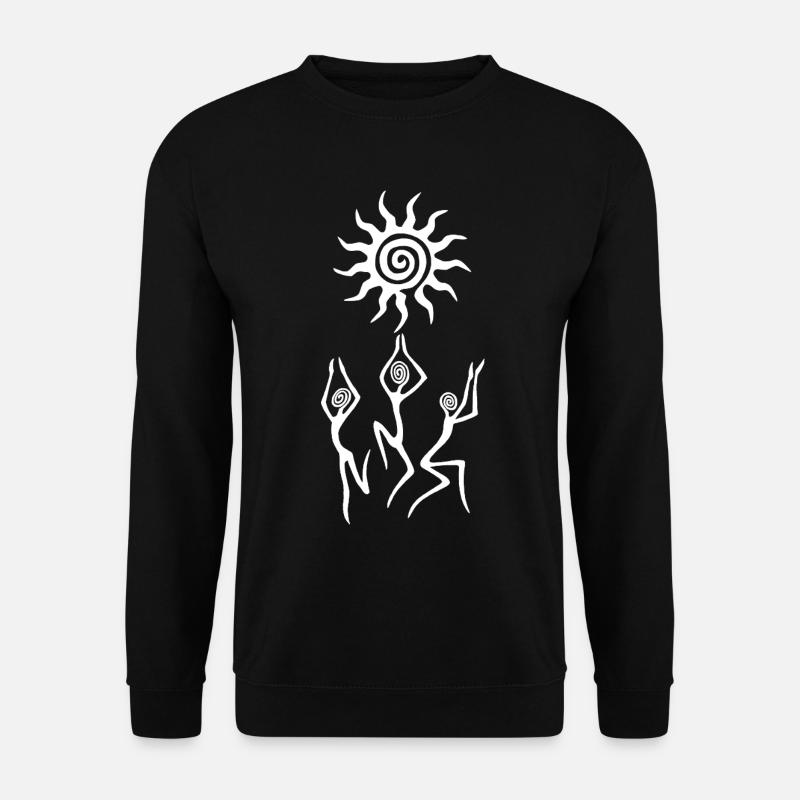 La danse du soleil blanc - Sweat-shirt Unisexe - noir