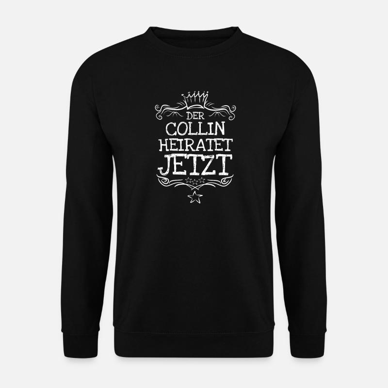 Bachelor Collin - Unisex Sweatshirt - black