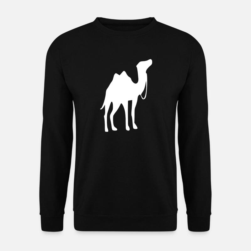 Kamel T-shirt Geschenk - Unisex Pullover - Schwarz