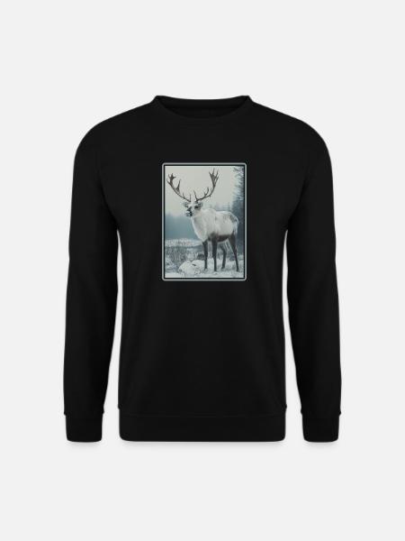 Reindeer Reindeer - Unisex Sweatshirt - black
