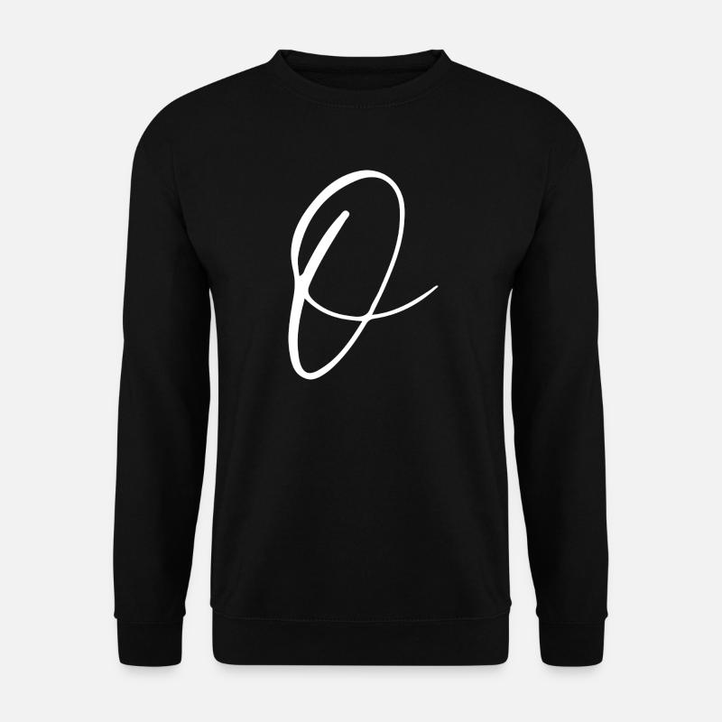O - Unisex Sweatshirt - black