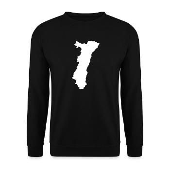 Alsace T-Shirt Cadeau Humour - Sweat-shirt Unisexe - noir - Devant - Alina (178cm) & Michal (187cm)