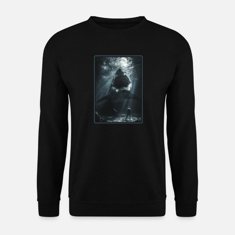 Haie Hai - Unisex Pullover - Schwarz
