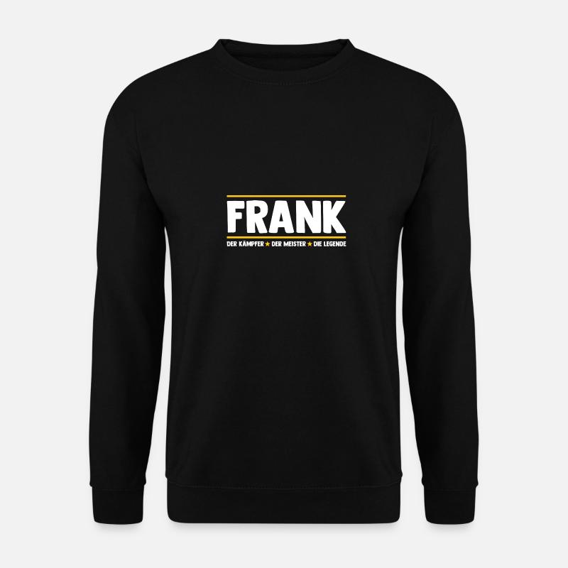Frank - Unisex Pullover - Schwarz