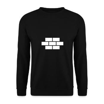 Logo Maurer - Sweat-shirt Unisexe - noir - Devant - Alina (178cm) & Michal (187cm)