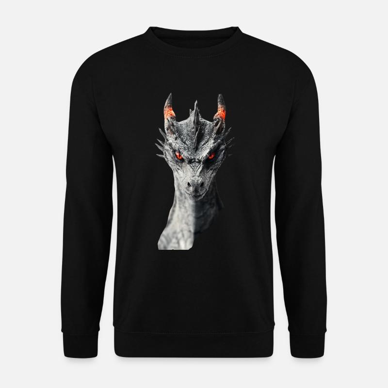 Drachen - Unisex Pullover - Schwarz
