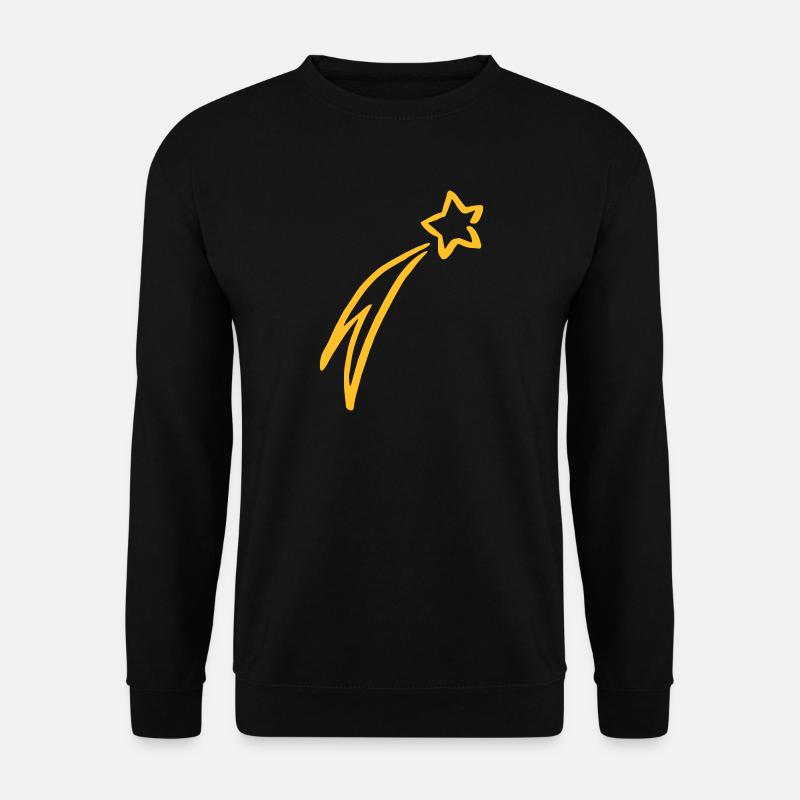Shooting Star Bethlehem Christmas Gift - Unisex Sweatshirt - black