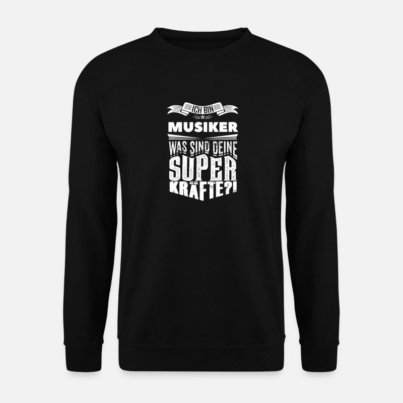 Musiker - Unisex Pullover - Schwarz
