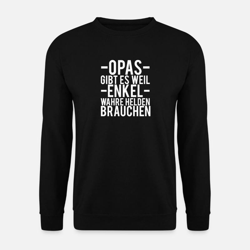 Grandfather - Unisex Sweatshirt - black