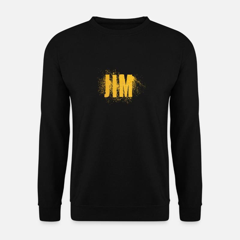 Jim - Unisex Sweatshirt - black