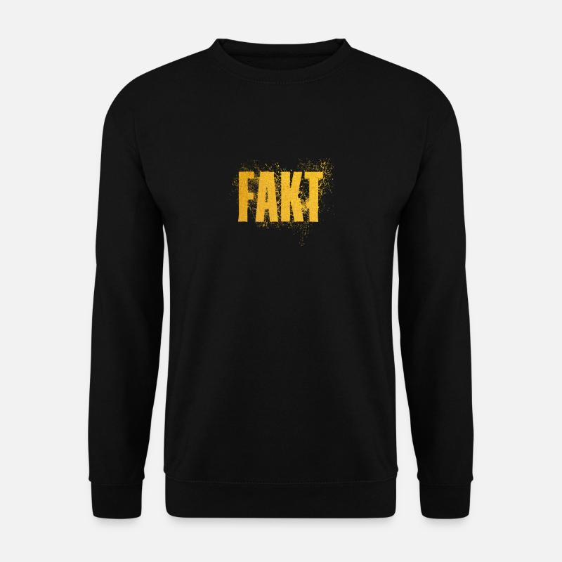 fact - Unisex Sweatshirt - black
