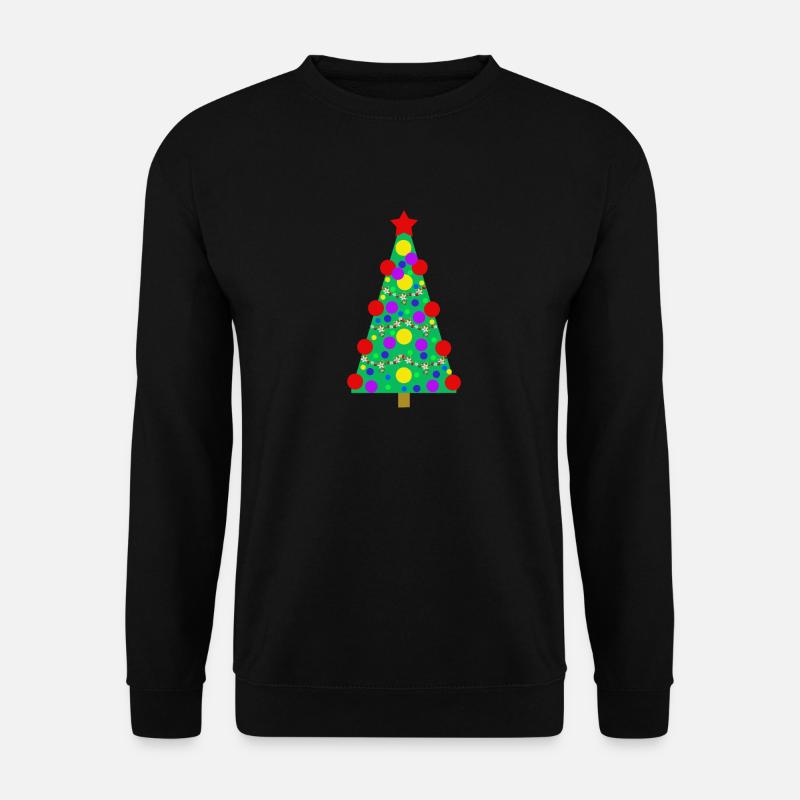 Christmas tree - Unisex Sweatshirt - black