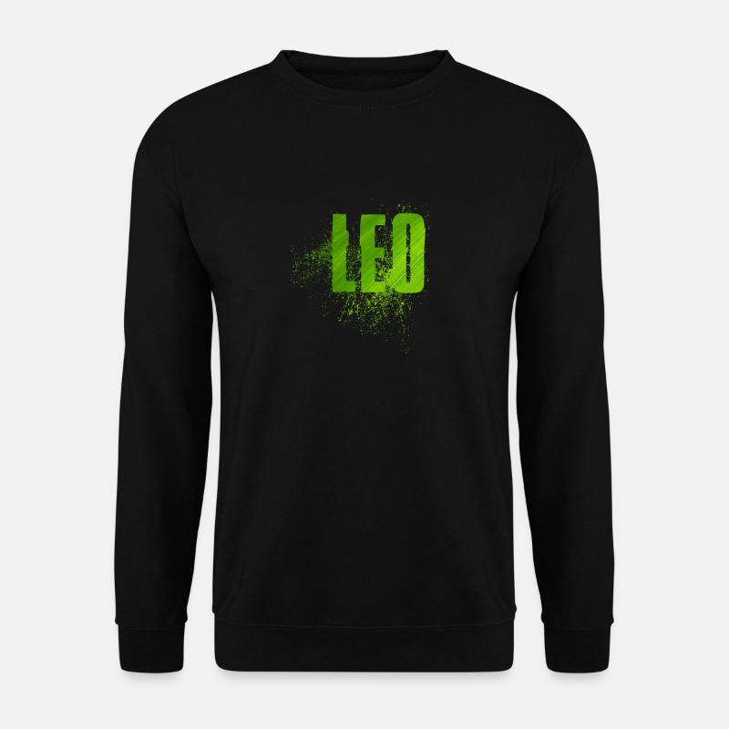 Leo - Unisex Pullover - Schwarz