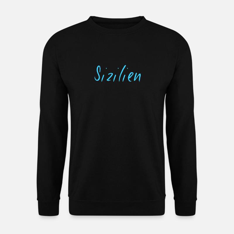 Sicile - Sweat-shirt Unisexe - noir