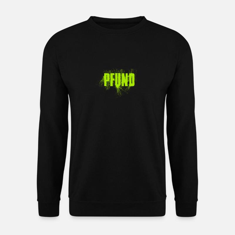 Pfund - Unisex Pullover - Schwarz