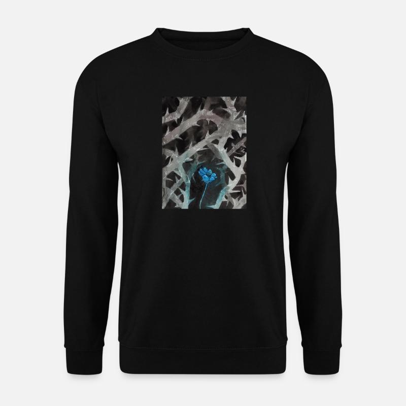 Precious Blue - Unisex Sweatshirt - black