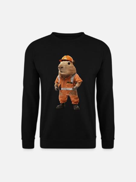 Wasserschwein - Unisex Pullover - Schwarz