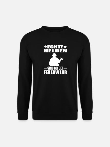 Feuerwehr - Unisex Pullover - Schwarz