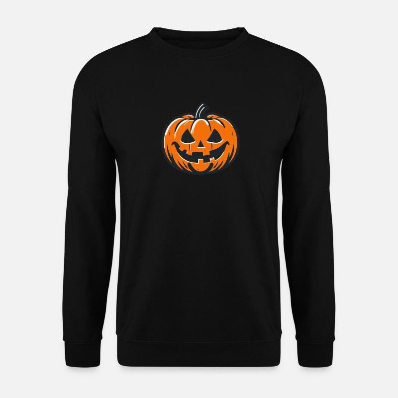 Halloween Pumpkin - Unisex Sweatshirt - black
