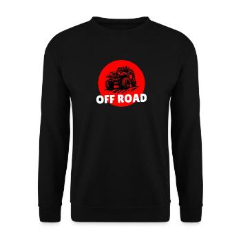 off road passion - Sweat-shirt Unisexe - noir - Devant - Alina (178cm) & Michal (187cm)