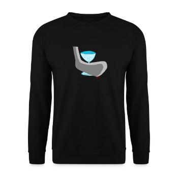 The fragile - Unisex Sweatshirt - black - Front - Alina (178cm) & Michal (187cm)