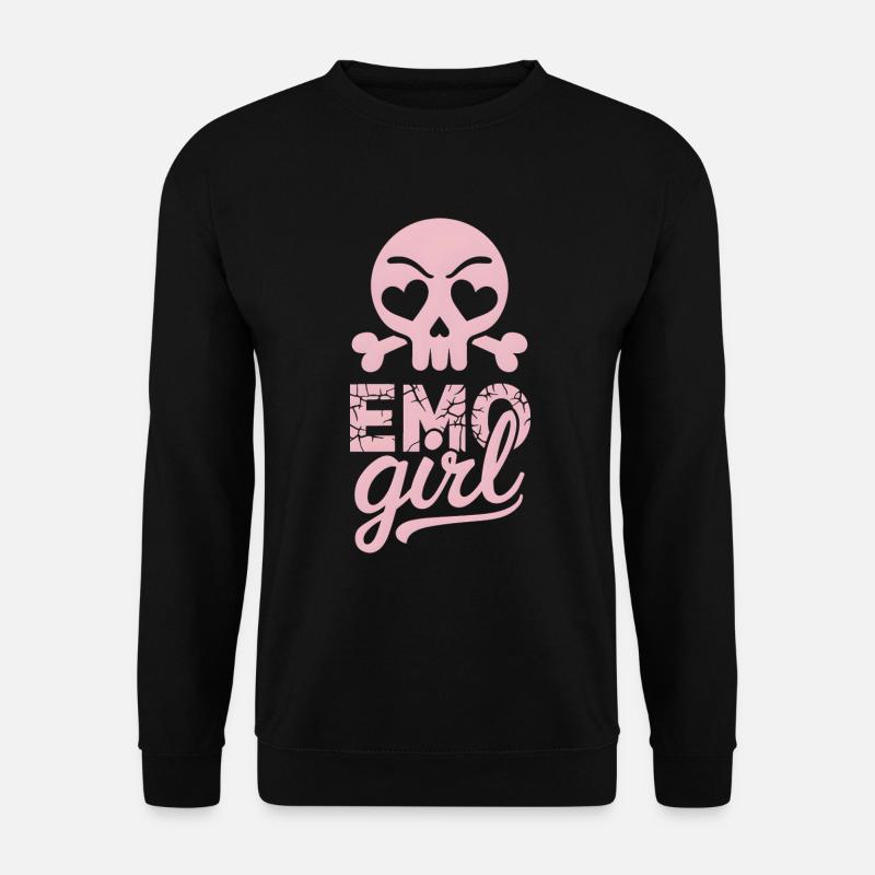 Emo Girl! - Unisex Pullover - Schwarz