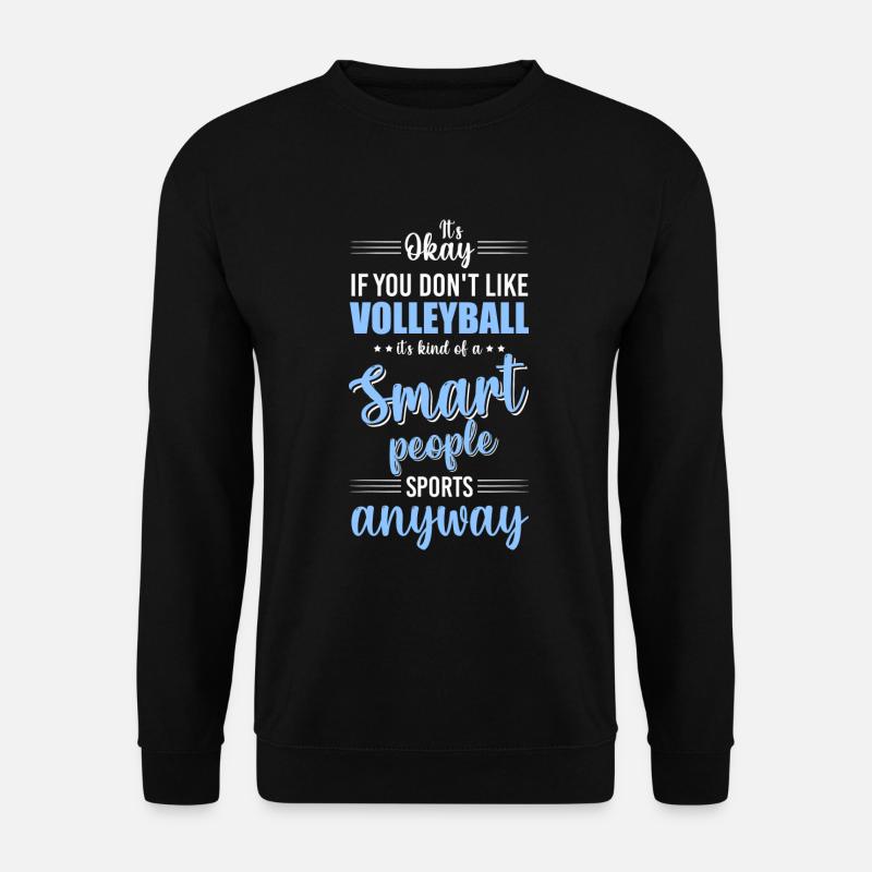 Équipe de volleyball - Sweat-shirt Unisexe - noir