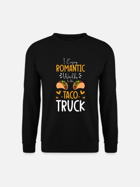 Tacos Mexico Delicious Burrito - Unisex Sweatshirt - black