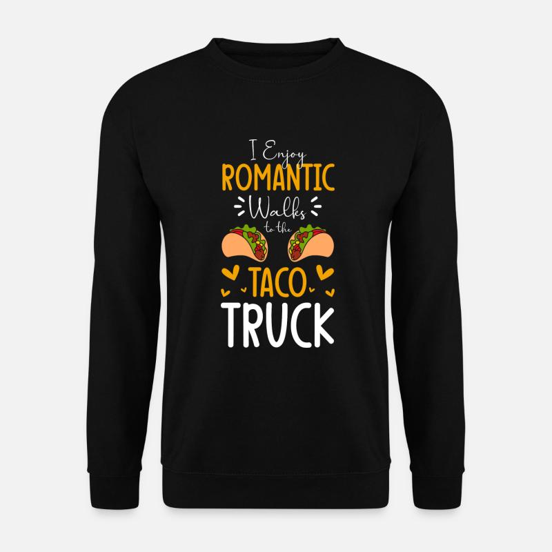 Tacos Mexico Delicious Burrito - Unisex Sweatshirt - black