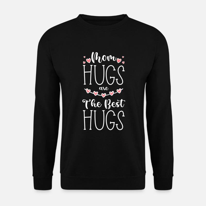 Liebe Kuschelig Umarmen Freundin - Unisex Pullover - Schwarz