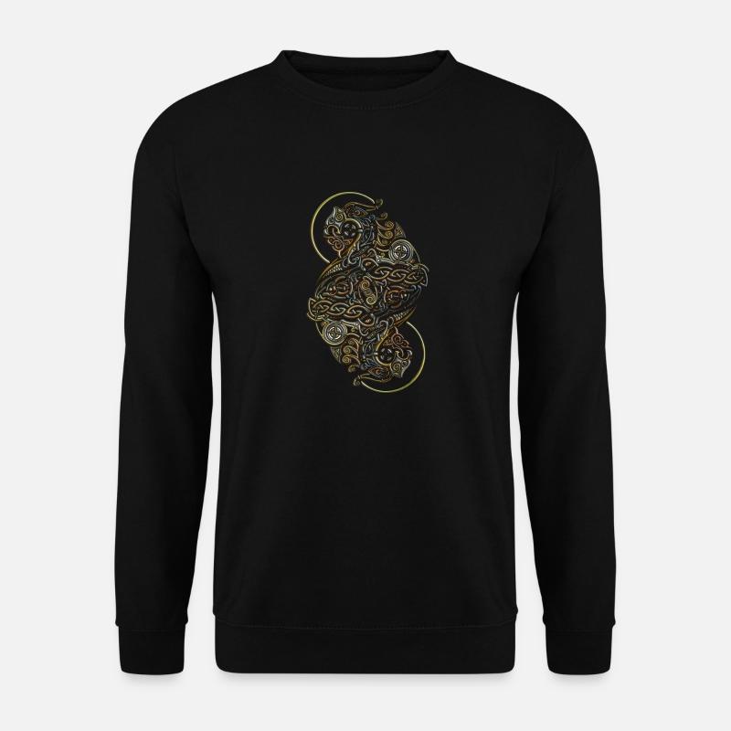 Great Viking Ornament - Unisex Sweatshirt - black