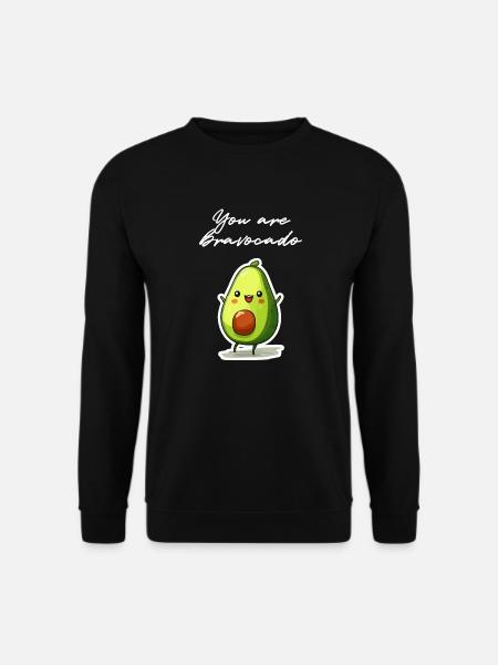 You are bravocado - Unisex Sweatshirt - black