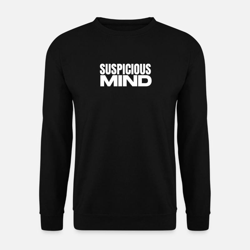 Verdächtiger Geist - Unisex Pullover - Schwarz