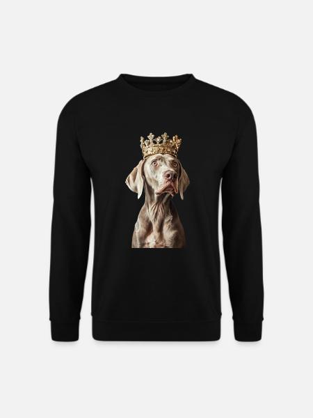 Weimaraner - Unisex Pullover - Schwarz