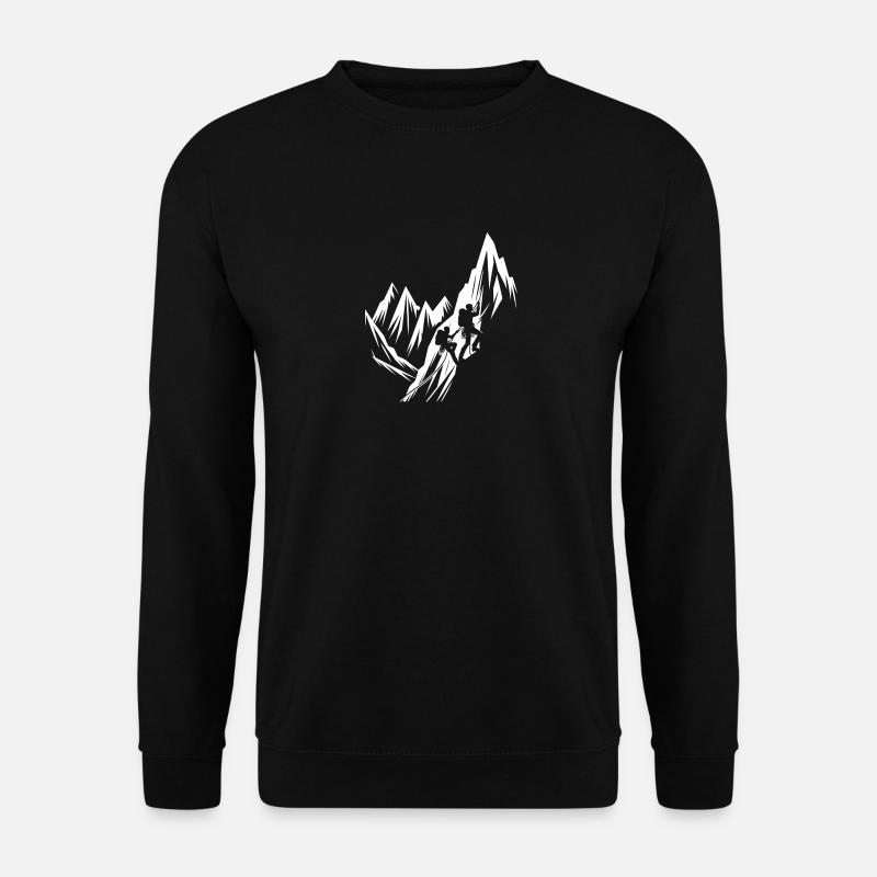 Team Bergsteiger - Unisex Pullover - Schwarz