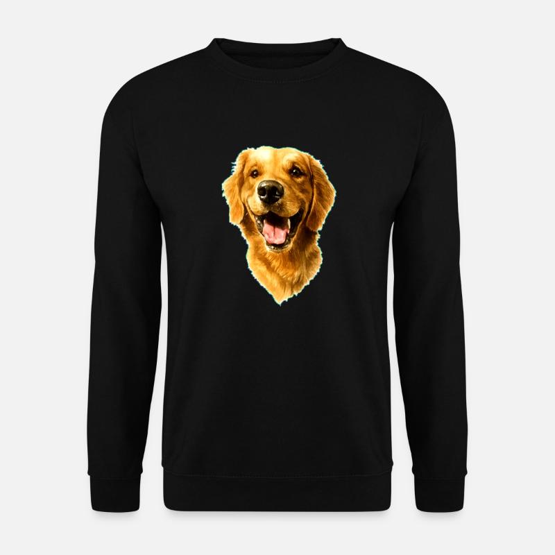 Golden Retriver - Unisex Pullover - Schwarz