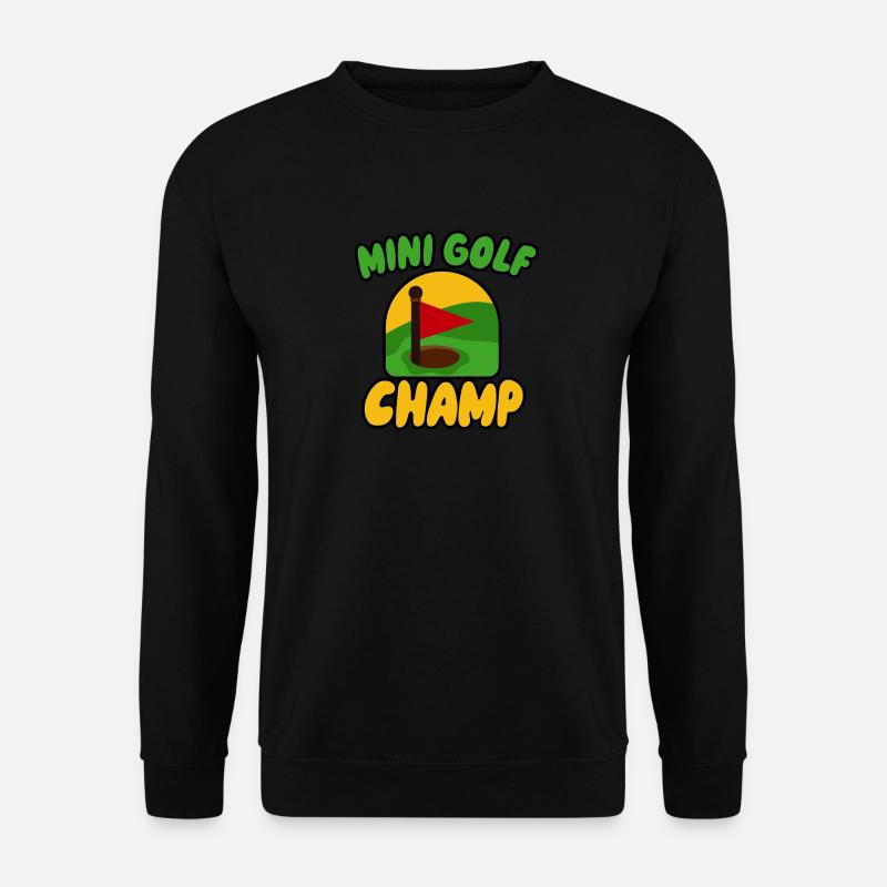 Golf Champ - Unisex Pullover - Schwarz