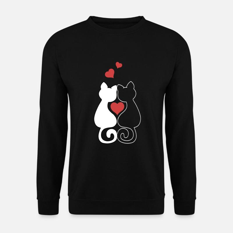 Cats Dear Cat Mama Cat Owners - Unisex Sweatshirt - black