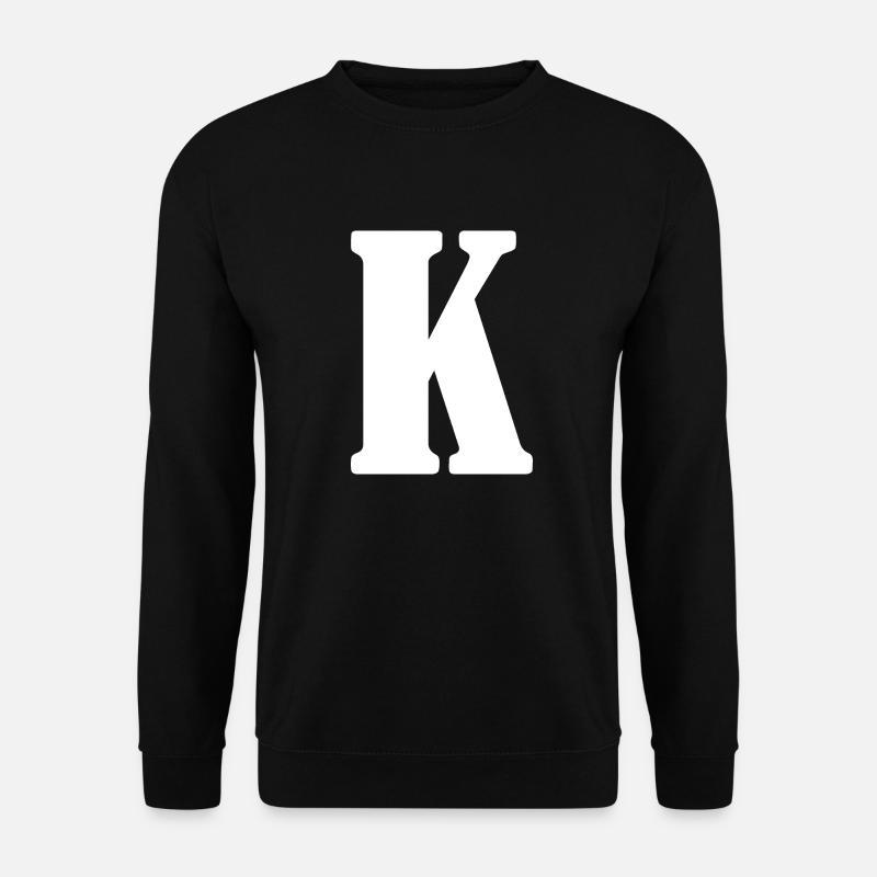 K - Unisex Sweatshirt - black