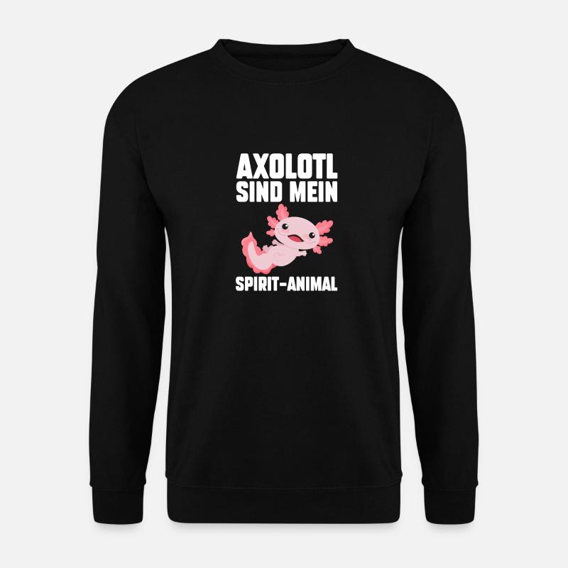Axolotl - Unisex Sweatshirt - black
