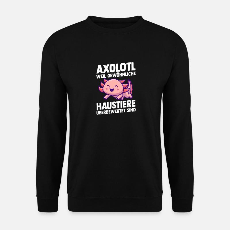 Axolotl - Unisex Sweatshirt - black