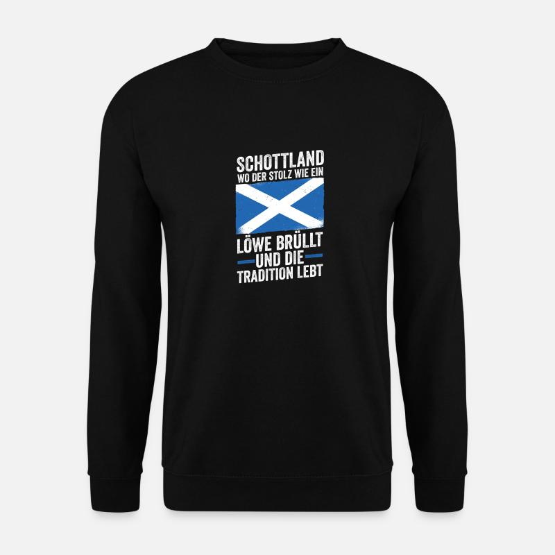 Scots Scottish Scotland - Unisex Sweatshirt - black