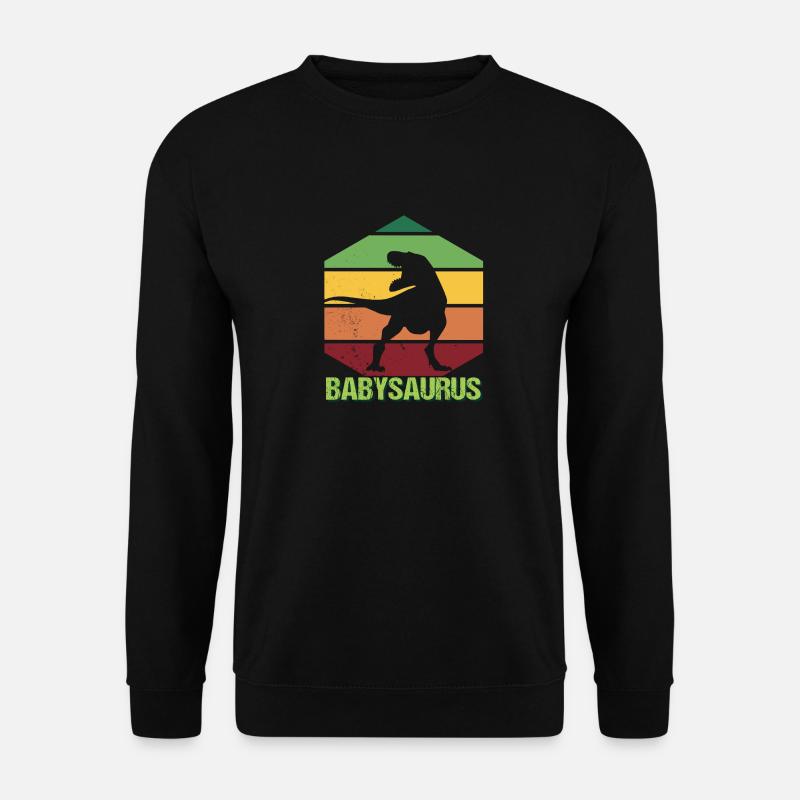 Babysaurus Dino Dinosaure - Sweat-shirt Unisexe - noir