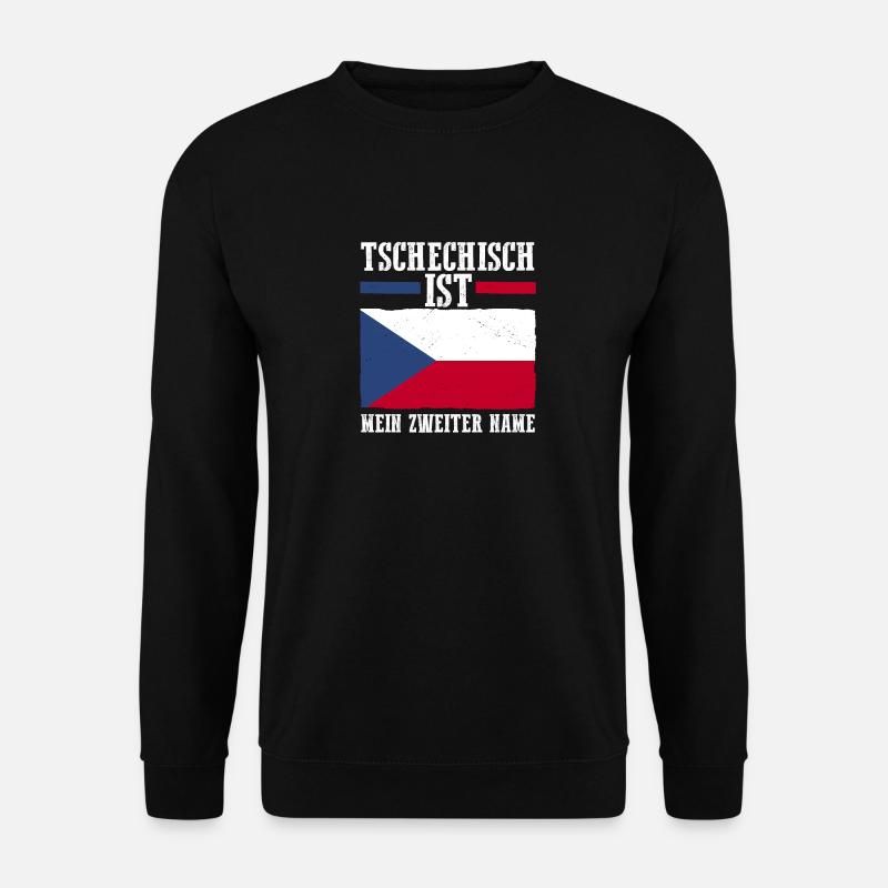 Tschechen Tschechisch Tschechien - Unisex Pullover - Schwarz