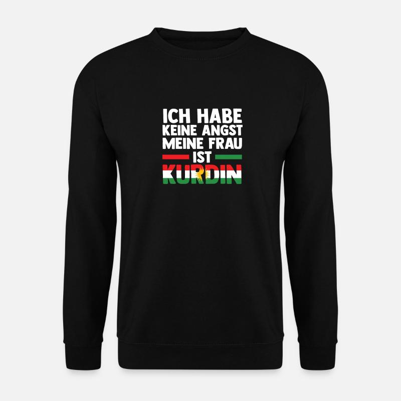 Kurden Kurdistan - Unisex Pullover - Schwarz