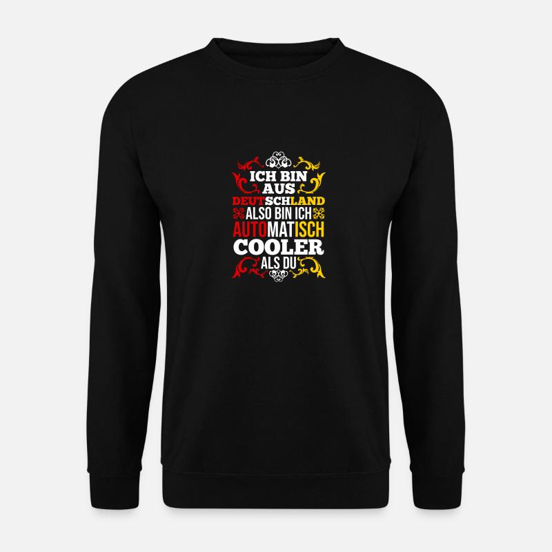 Deutscher Deutsch Deutschland - Unisex Pullover - Schwarz