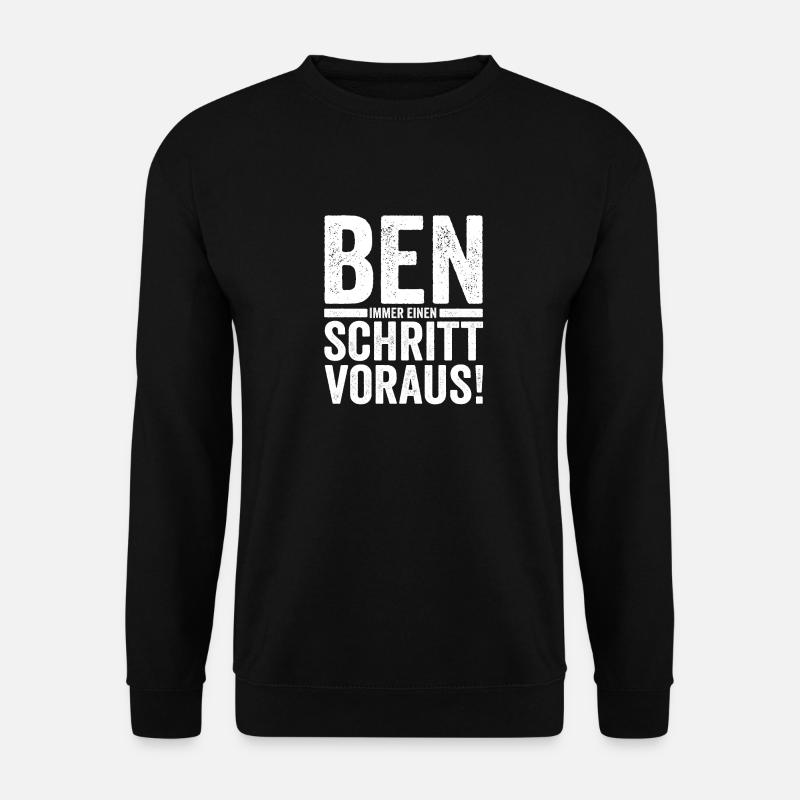First name Ben - Unisex Sweatshirt - black