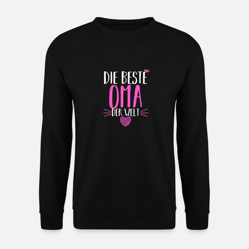 Großmutter Oma - Unisex Pullover - Schwarz