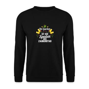 Jardinier Hobby Jardinier Jardin - Sweat-shirt Unisexe - noir - Devant - Alina (178cm) & Michal (187cm)