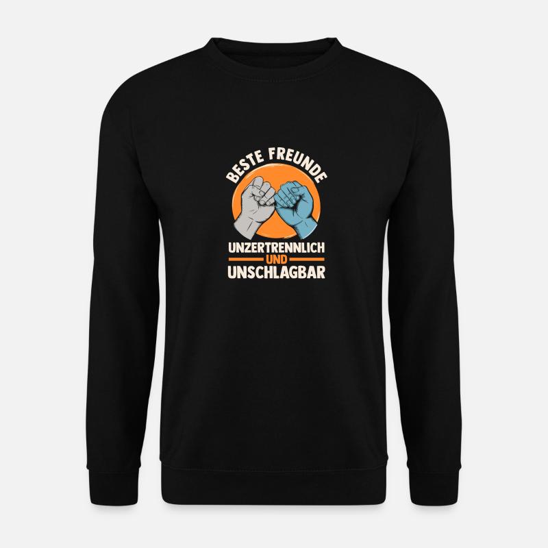 Beste Freunde - Unisex Pullover - Schwarz